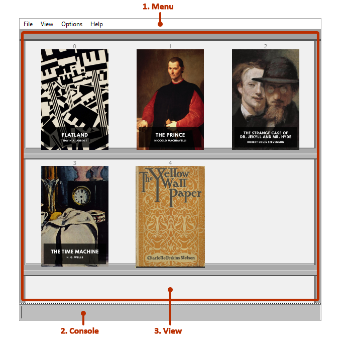 retype’s Main Window