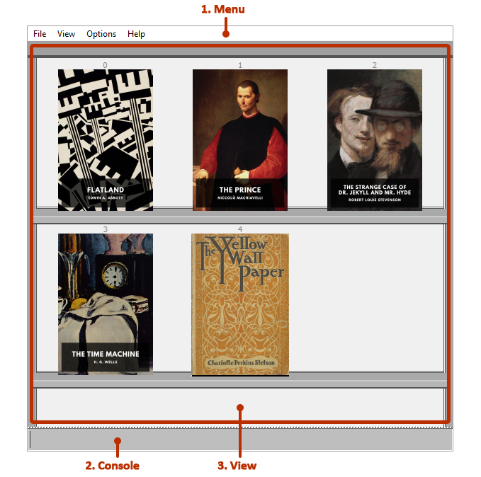 retype’s Main Window